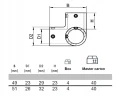 Łącznik relingu trójnik 3D kwasoodporny A4 22mm 2.jpg