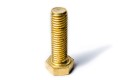 Śruba mosiężna sześciokątna M8x25 DIN933 - a2szczecin.sklep.pl
