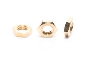 Nakrętka mosiężna niska M3 DIN439 10szt.