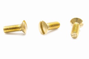 Śruba mosiężna stożkowo - soczewkowa M3x8 DIN964 10szt.