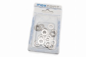 Podkładka płaska DIN125 nierdzewna A2 6,4 M6 zestaw