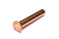 Nit pełny miedziany z łbem stożkowym 5,0x30 DIN661 10szt. - a2szczecin.sklep.pl