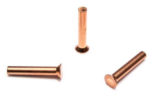 Nit pełny miedziany z łbem stożkowym 4,0x16 DIN661 10szt. - a2szczecin.sklep.pl