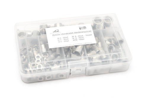Zestaw nitonakrętek nierdzewnych A2 M4 - M10 - a2szczecin.sklep.pl