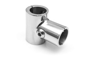 Łącznik relingu trójnik prosty łączony Ø 22 mm kwasoodporny