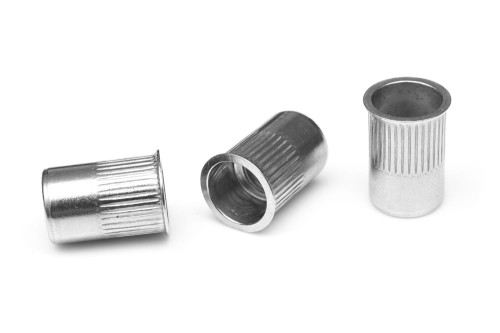 Nitonakrętka radełkowana nierdzewna A2 z kołnierzem stożkowym zredukowanym M 5 www.a2szczecin.sklep.pl