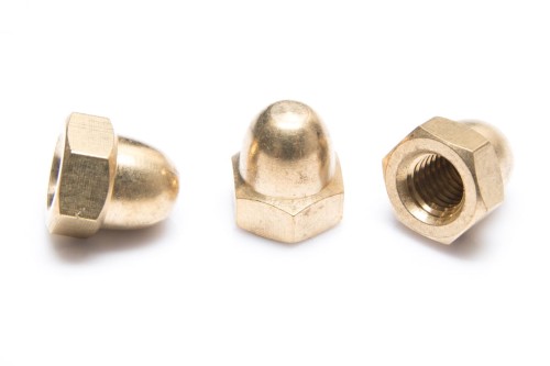 Nakrętka mosiężna kołpakowa M10 DIN1587 - a2szczecin.sklep.pl