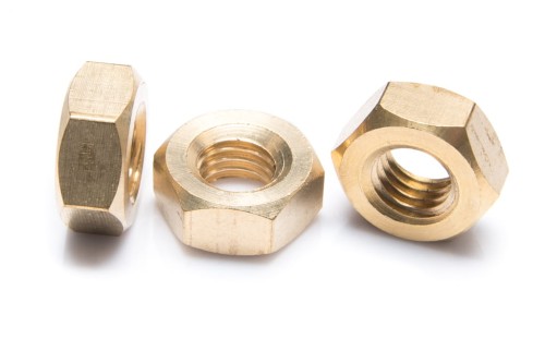 Nakrętka mosiężna sześciokątna M4 DIN934 - a2szczecin.sklep.pl
