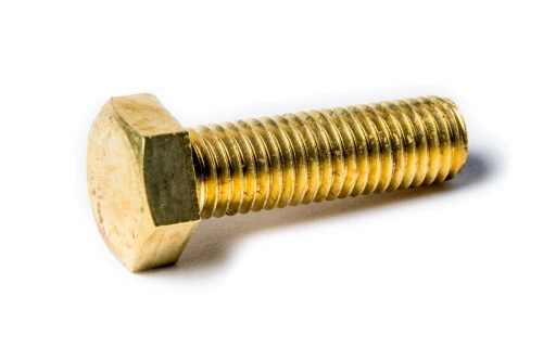 Śruba mosiężna sześciokątna M4x50 DIN933 - a2szczecin.sklep.pl