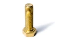 Śruba mosiężna sześciokątna M4x50 DIN933 - a2szczecin.sklep.pl